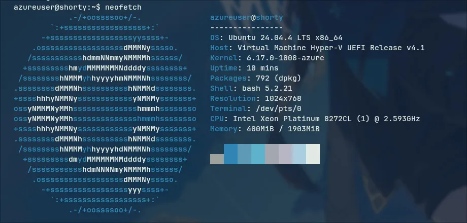 neofetch